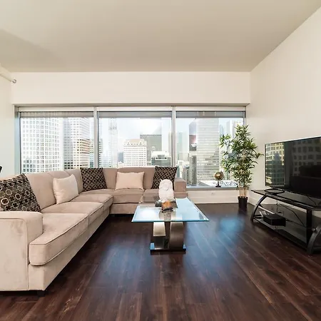 Luxurious Highrise 2B 2B Apartment Heart Of Downtown La Los Angeles Exterior photo